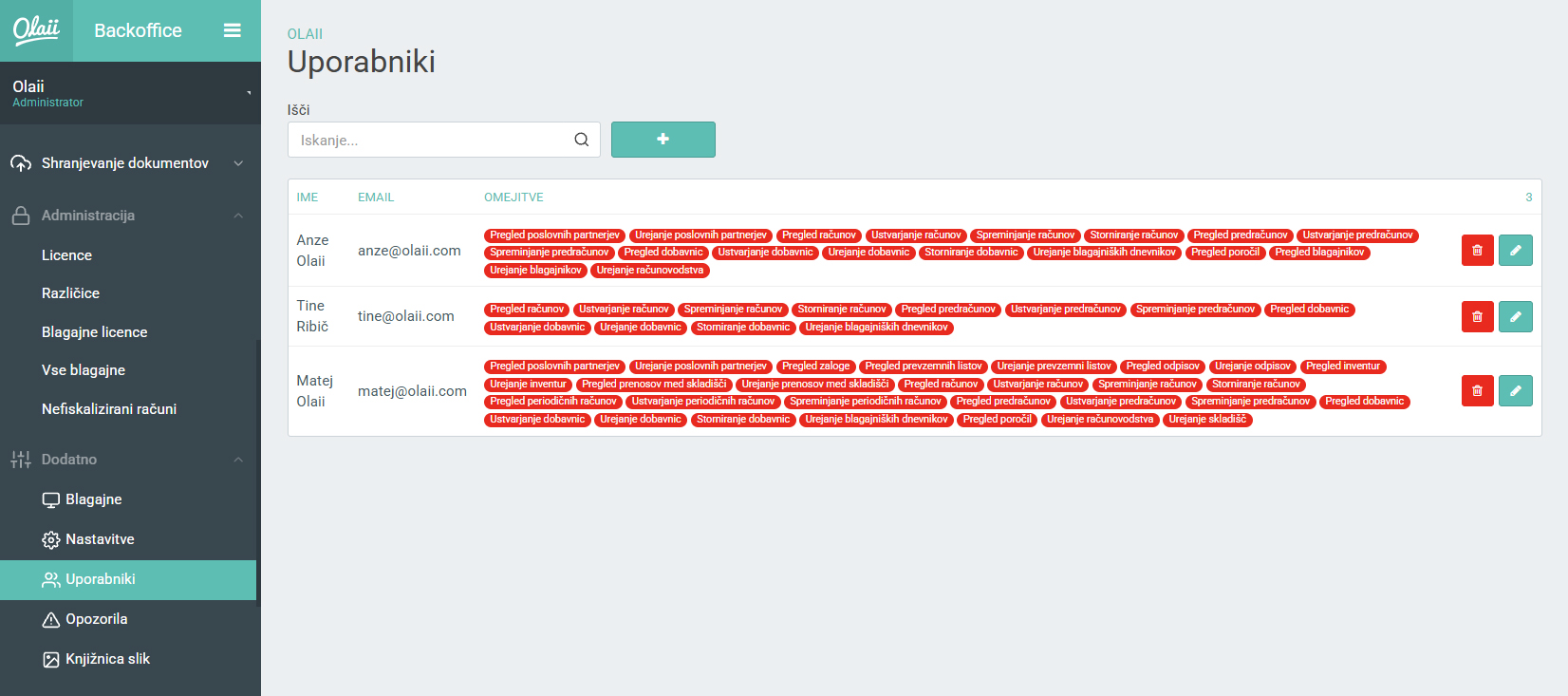 Spletna pisarna za davčno blagajno