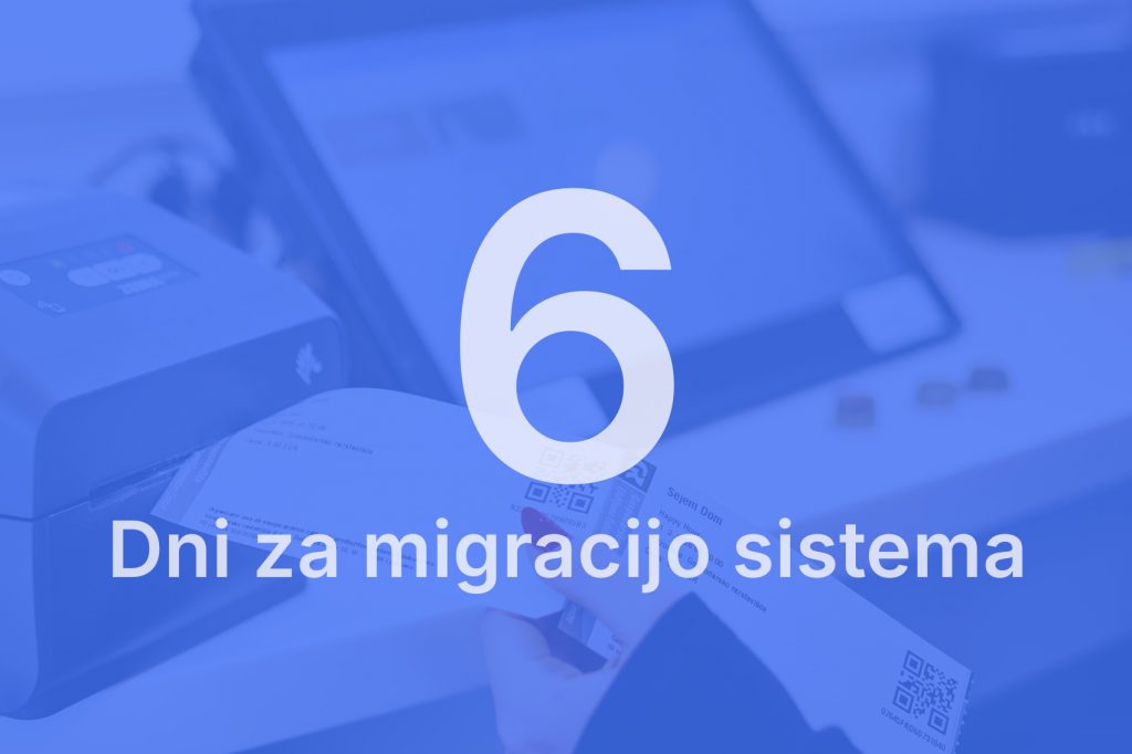 Hitra migracija sistema za prodajo vstopnic